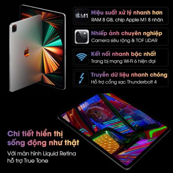 iPad Pro M1 2021 11 inch wifi 5G Like New - sang trọng
