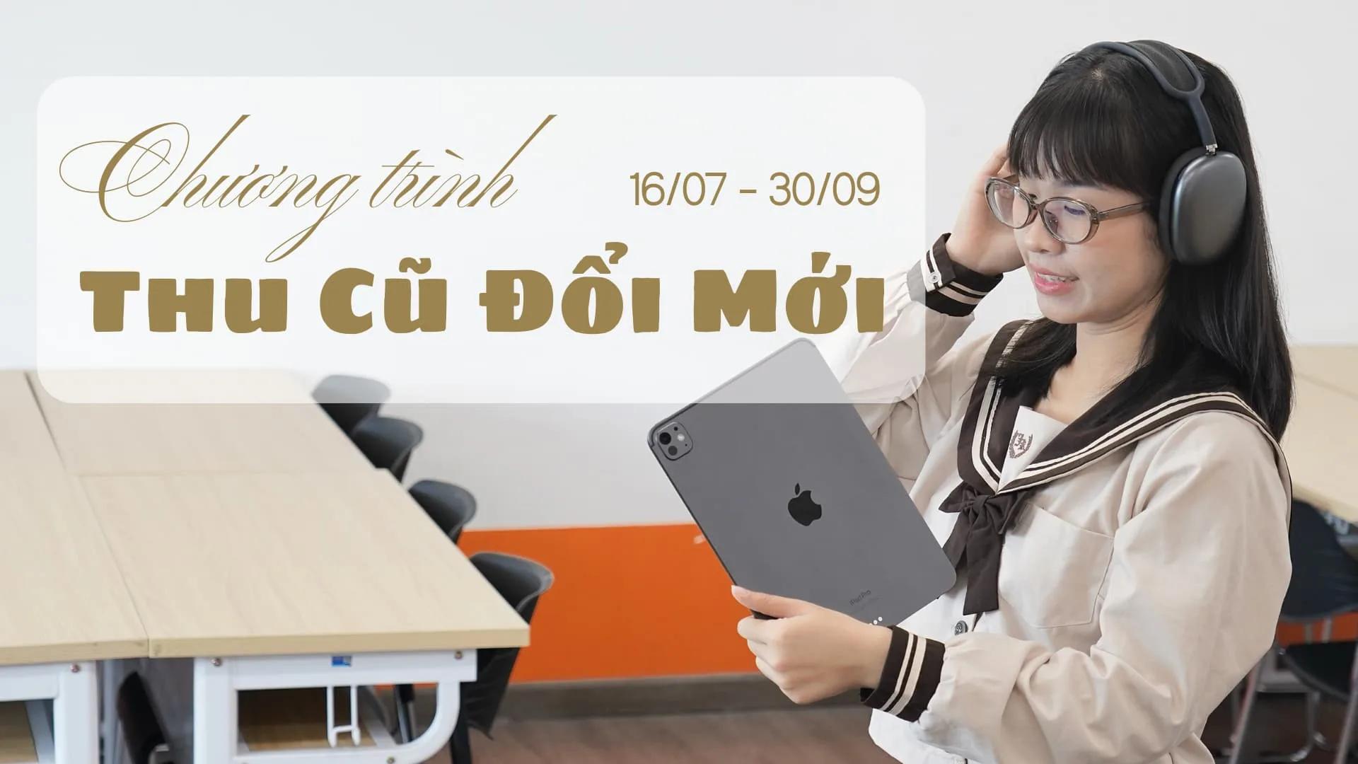 Chương trình Thu Cũ Đổi Mới iPad tại TP Mobile